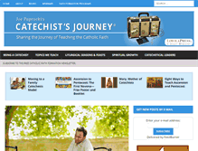Tablet Screenshot of catechistsjourney.loyolapress.com